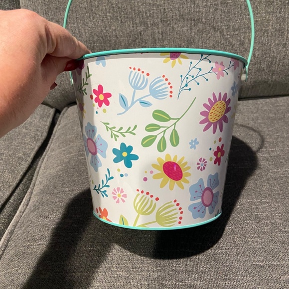 Target Floral Easter Basket - Colorful Flower Design - Picture 4 of 5